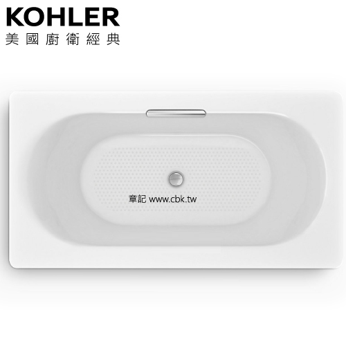 KOHLER Volute 鑄鐵浴缸(150cm) K-20612T-0 