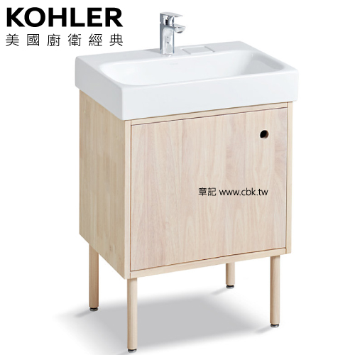 KOHLER Aleo 浴櫃盆組(60cm) K-96102T-1-0_K-21851T-0_K-21851T-LRW 
