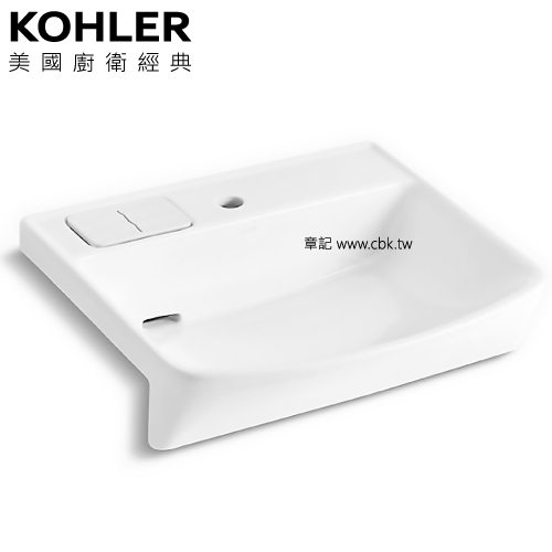 KOHLER Family Care 半嵌檯面盆(56cm) K-21915T-1-0  |面盆 . 浴櫃|檯面盆