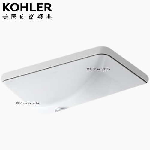 KOHLER Ladena 下嵌檯面盆(53cm) K-2214X-0 
