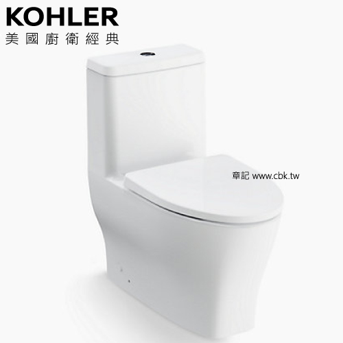 ★ 色彩生活優惠 ★ KOHLER Family Care 水漩風單體馬桶(不含馬桶蓋) K-23188T-NS-0  |馬桶|馬桶