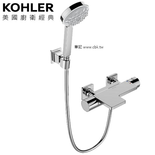 KOHLER Parallel 恆溫沐浴龍頭 K-23523T-9-CP  |SPA淋浴設備|浴缸龍頭