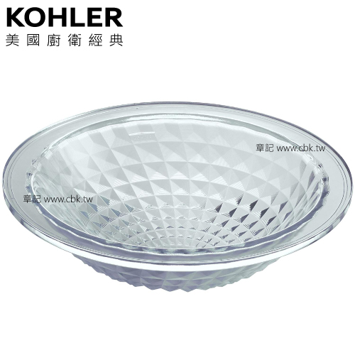 KOHLER Kallos 藝術盆(40.6cm) K-2361-B11  |面盆 . 浴櫃|檯面盆