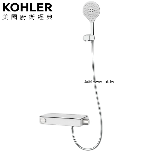 ★ 色彩生活優惠 ★ KOHLER Urbanity+ 附牆恆溫沐浴龍頭 K-23750T-9-CP  |SPA淋浴設備|沐浴龍頭