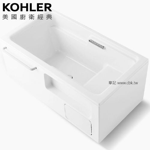 KOHLER Family Care 壓克力獨立式整體化浴缸(150cm) K-24457T-0_K-24458T-0 