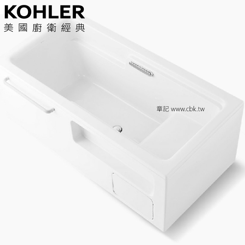 KOHLER Family Care 壓克力獨立式整體化浴缸(170cm) K-24459T-0_K-24460T-0 