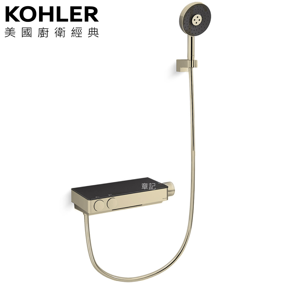 ★ 色彩生活優惠 ★ KOHLER Anthem 恆溫二路沐浴龍頭(法蘭金) K-26327T-9-AF  |SPA淋浴設備|沐浴龍頭