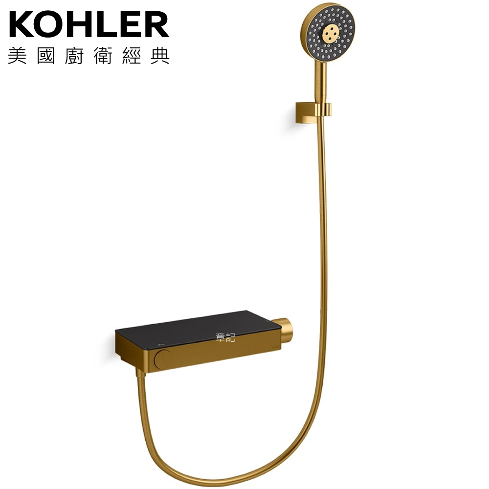 ★ 設計趨勢優惠 ★ KOHLER Anthem 恆溫沐浴龍頭(摩登金) K-26328T-9-2MB  |廚具及配件|五金配件