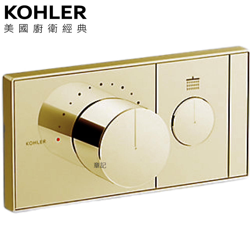 KOHLER Anthem 控制面板(法蘭金) K-26345T-9-AF 