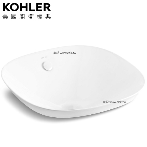 KOHLER Veil Essential 檯面盆(42.5cm) K-26407T-0  |面盆 . 浴櫃|檯面盆