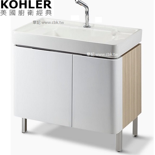 KOHLER Aleutian 浴櫃盆組(90cm) K-2746T-1_K-45764T-0_K-45765T 