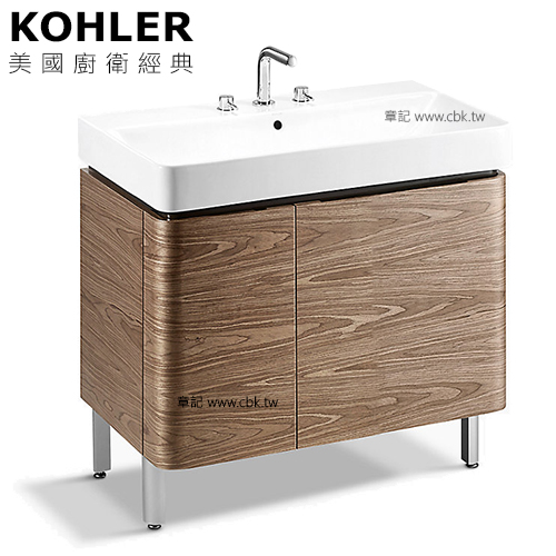 KOHLER Forefront 浴櫃盆組(90cm) K-2749T-8_K-45764T-E63 