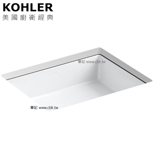 KOHLER Verticyl 下嵌檯面盆(50.3cm) K-2882-0 