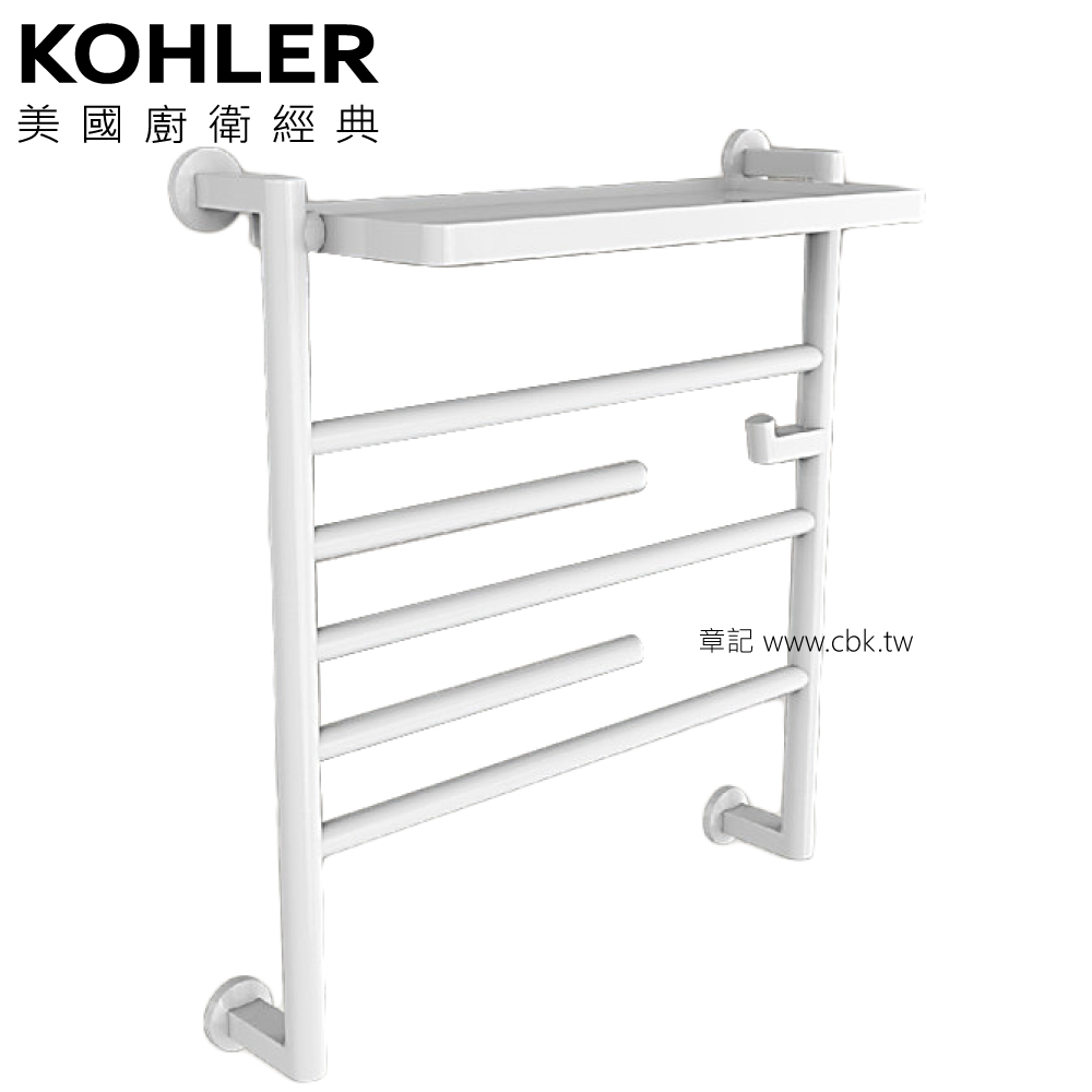 KOHLER Underscore 電熱毛巾架(外露式/220V) K-29348T-0  |浴室配件|毛巾置衣架