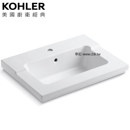 KOHLER Tresham 檯面盆(64.6cm) K-2979-1-0 
