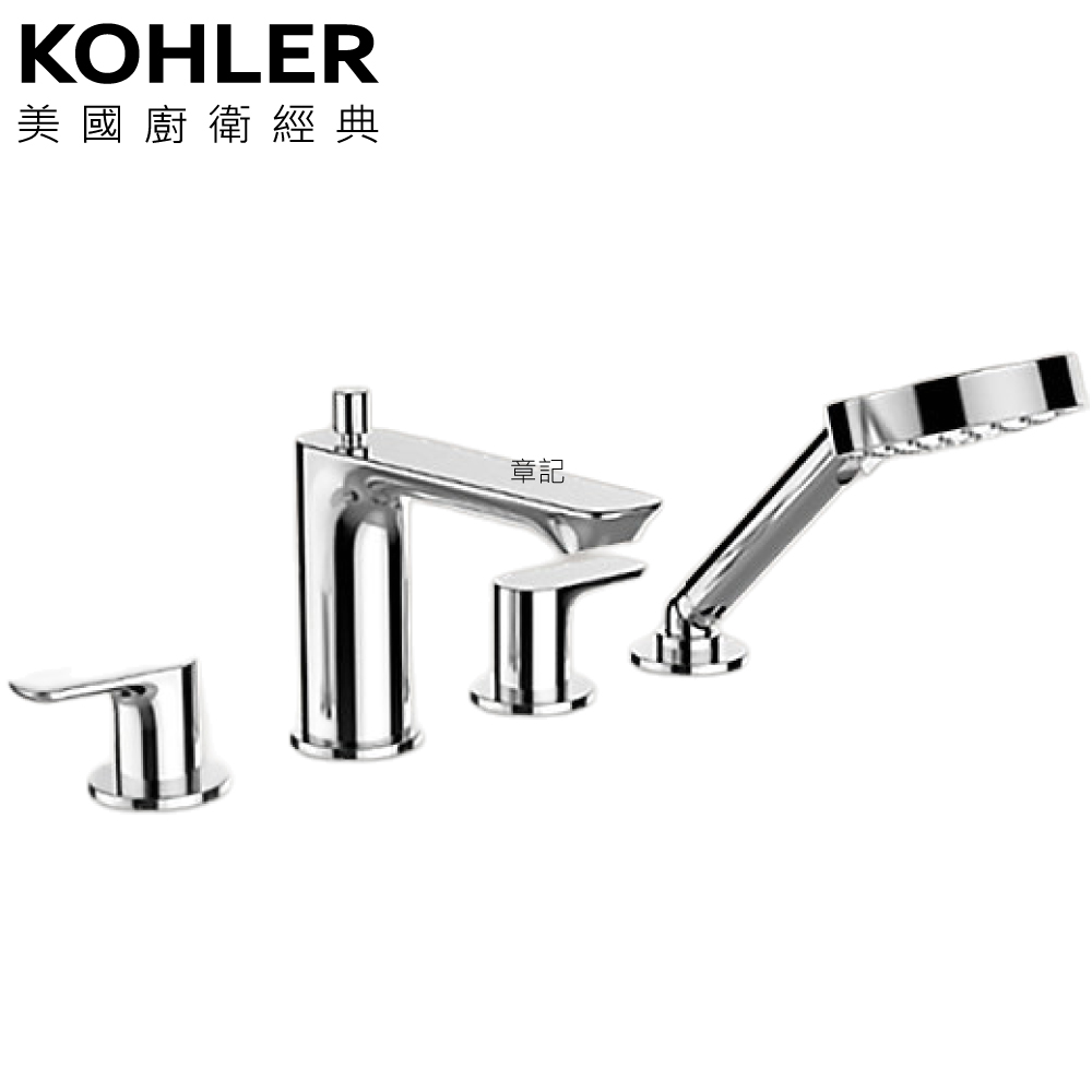 KOHLER Aleo 缸上型龍頭 K-31236T-4-CP  |換氣設備|暖風乾燥機