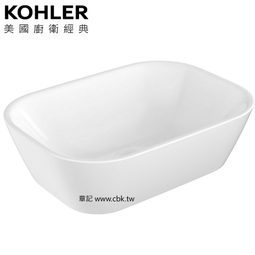 KOHLER Span 檯面盆(47.8cm) K-31459IN-0  |面盆 . 浴櫃|檯面盆