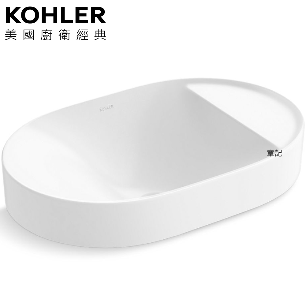 KOHLER Chalice 檯面立體盆(58.1cm) K-31703T-0  |面盆 . 浴櫃|檯面盆