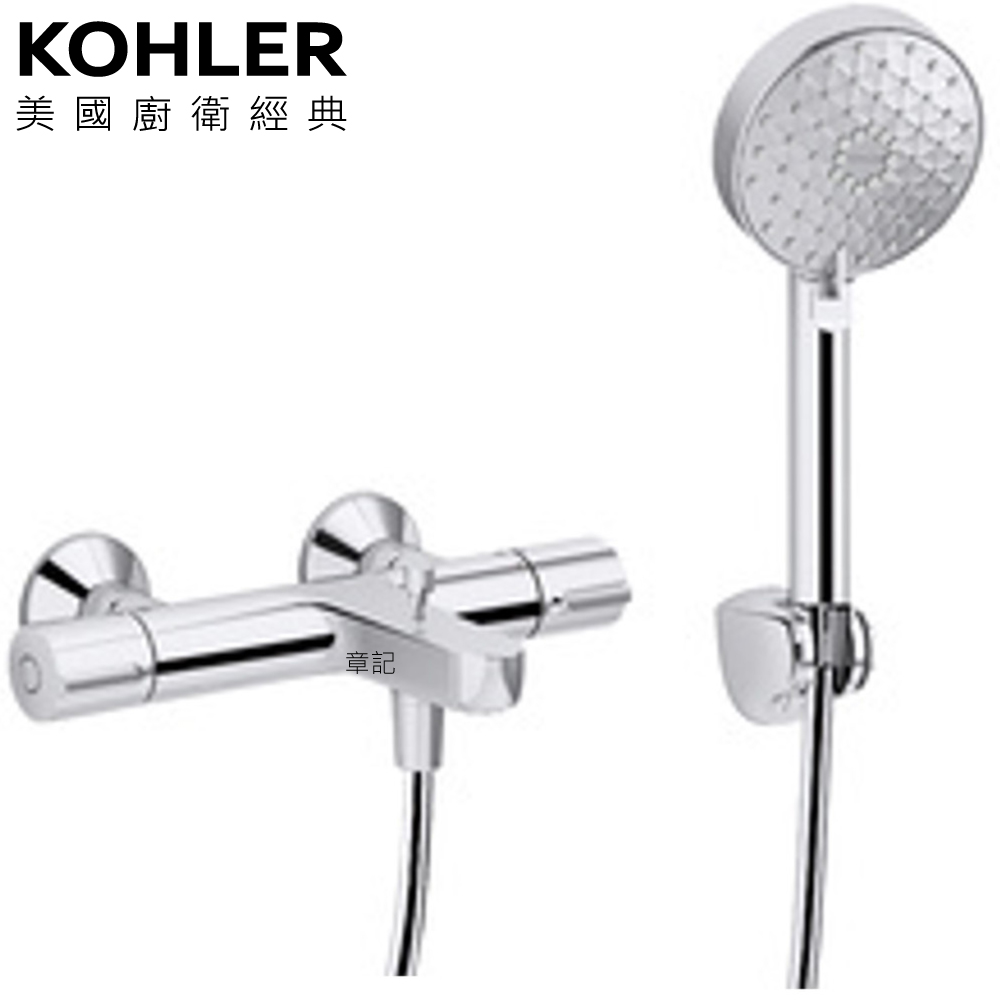 KOHLER Accliv 恆溫沐浴龍頭 K-33085T-9-CP  |SPA淋浴設備|沐浴龍頭