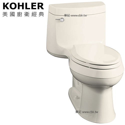 KOHLER Cimarron 五級旋風單體馬桶 K-3489K-S-0 