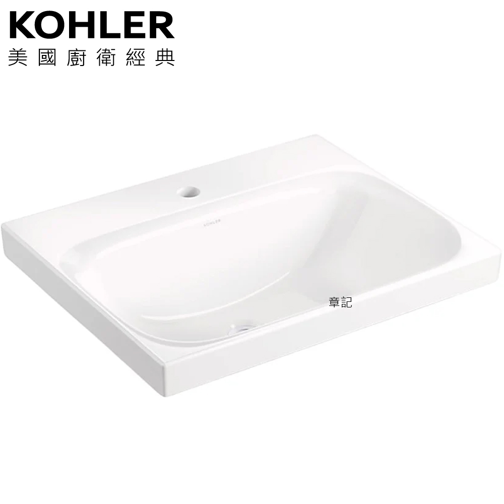 KOHLER Melius 檯上盆(55cm) K-36399T-1-0
