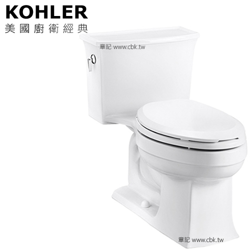 KOHLER Archer 五級旋風省水單體馬桶 K-3639T-C-0  |馬桶|馬桶