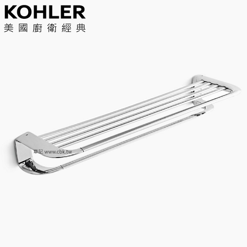 KOHLER Airfoil 雙層毛巾架 K-37062T-CP  |浴室配件|毛巾置衣架