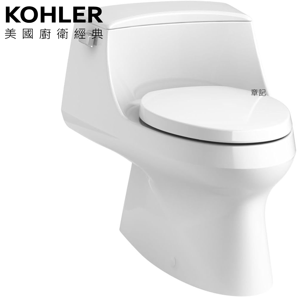 ★ 色彩生活優惠 ★ KOHLER San Raphael 五級旋風馬桶(不含馬桶蓋/管路隱藏版) K-3722T-HC-0  |馬桶|馬桶