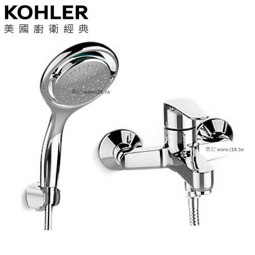 KOHLER July 沐浴龍頭 K-37398T-4-CP  |SPA淋浴設備|沐浴龍頭