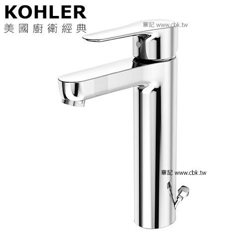 KOHLER July 高腳臉盆龍頭 K-5241T-4-CP  |面盆 . 浴櫃|面盆龍頭