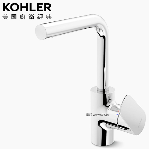 KOHLER Aleo 單槍臉盆龍頭 K-72278T-4-CP  |面盆 . 浴櫃|面盆龍頭