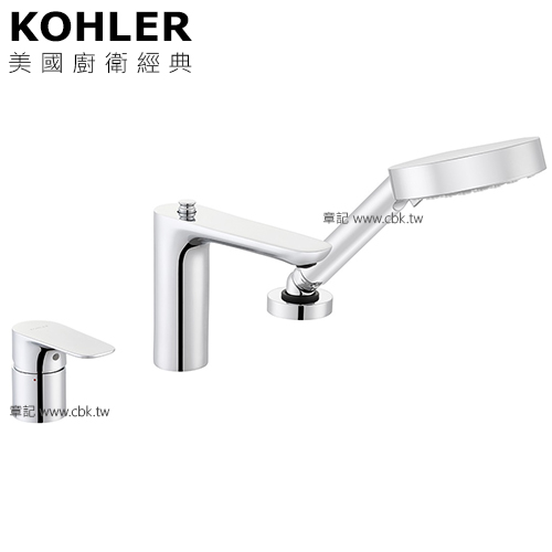 KOHLER Aleo 缸上型龍頭 K-72292T-4-CP 