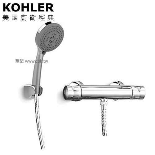 KOHLER Eco 恆溫沐浴龍頭 K-72684T-7-CP  |SPA淋浴設備|沐浴龍頭