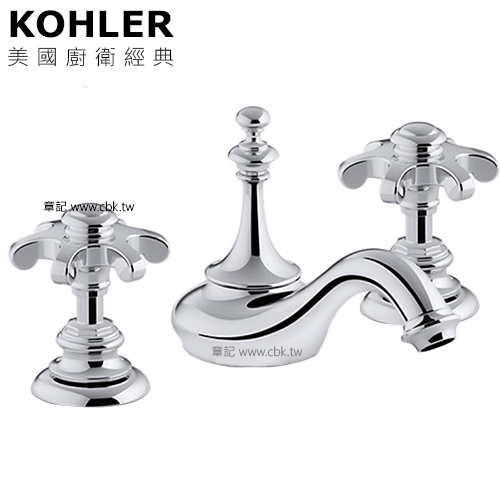KOHLER Artifacts 三件式臉盆龍頭 K-72758T-CP_K-98068T-3M-CP 