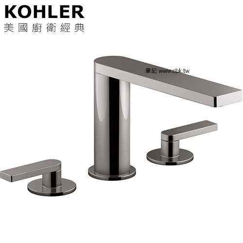 KOHLER Composed 缸上型龍頭(鈦色) K-73081T-4-TT  |浴缸|浴缸龍頭