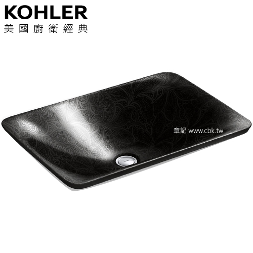 KOHLER Sartorial 藝術盆(53.6cm) K-75749-FP2-7  |面盆 . 浴櫃|檯面盆