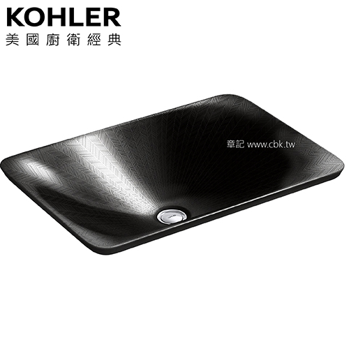 KOHLER Sartorial 長方形淺水面盆(53.6cm) K-75749-HD2-7  |面盆 . 浴櫃|檯面盆