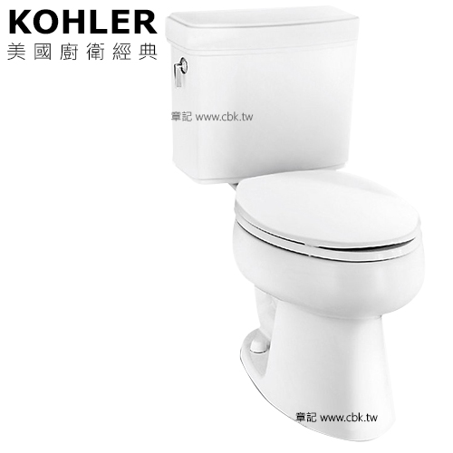 KOHLER Pinoir 五級旋風馬桶 K-7769T-0  |浴缸|浴缸