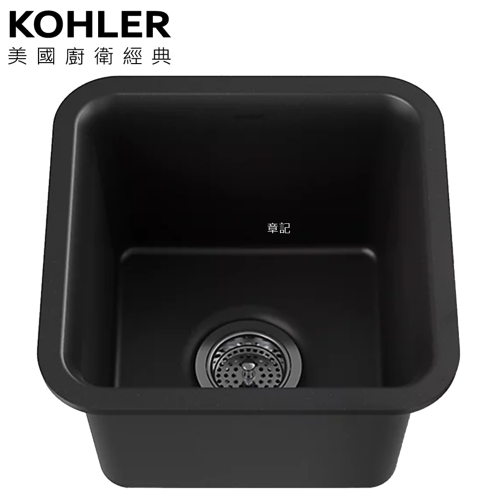 KOHLER Cairn 下嵌式吧台水槽(39.4×39.4cm) K-8223-CM1