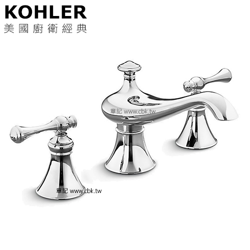 KOHLER Revival 三件式臉盆龍頭 K-8660T-2-CP 