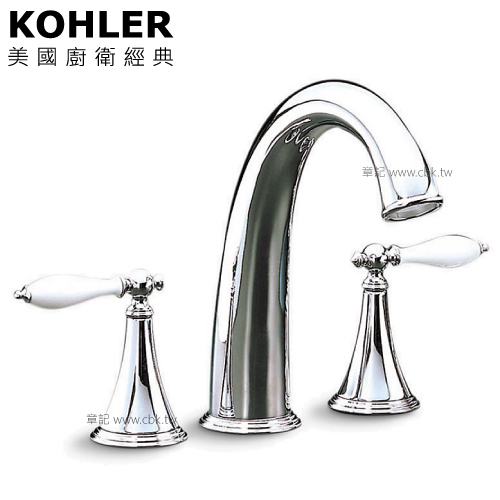 KOHLER Finial 缸上型龍頭 K-8673T-4P-CP 