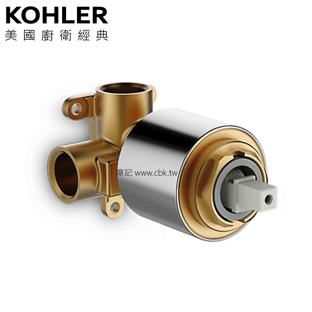 KOHLER 附牆淋浴閥芯 K-880T-B-CP  |SPA淋浴設備|沐浴龍頭