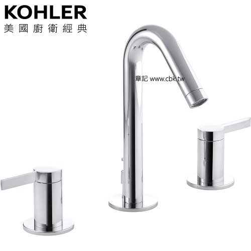 KOHLER Stillness 三件式臉盆龍頭 K-942T-4-CP  |面盆 . 浴櫃|面盆龍頭