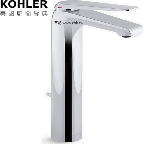 KOHLER Avid 高腳臉盆龍頭 K-97347T-4-CP  |廚具及配件|廚房龍頭
