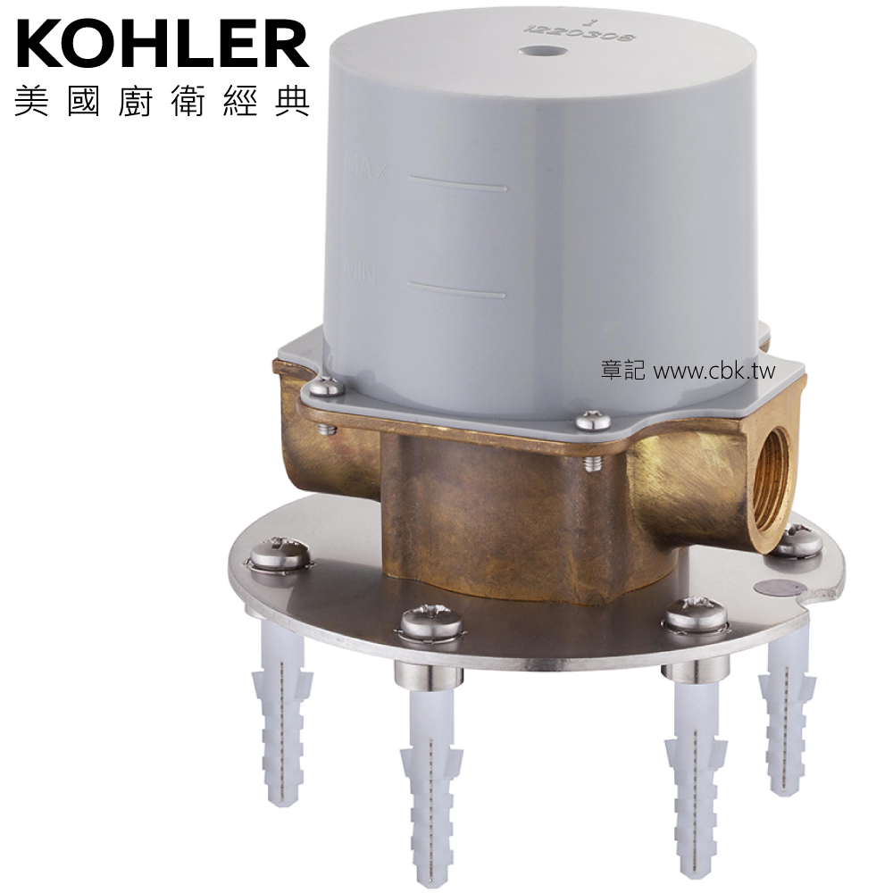 KOHLER 落地式浴缸龍頭預埋軸心 K-97904T-NA 