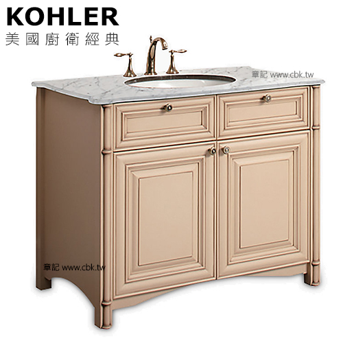 KOHLER Fairfield 浴櫃盆組(106cm) K-98005T  |面盆 . 浴櫃|浴櫃