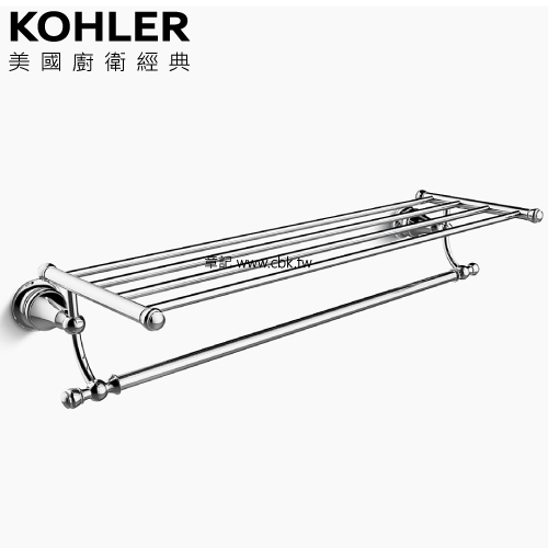 KOHLER Revival 雙層毛巾架 K-98107T-CP  |浴室配件|毛巾置衣架