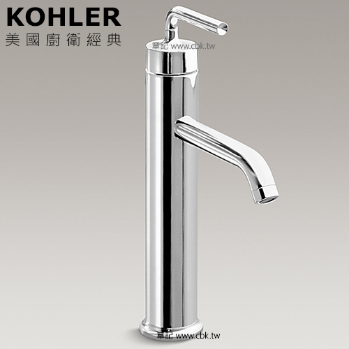 KOHLER Purist 高腳臉盆龍頭 K-98423T-4-CP 