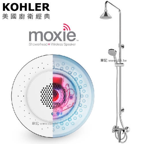KOHLER moxie 淋浴柱(Odeon系列) K-98963T-4-CP  |SPA淋浴設備|淋浴柱