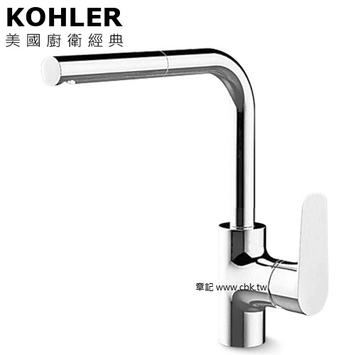 KOHLER Aleo 伸縮廚房龍頭 K-99175T-4-CP  |廚具及配件|水槽